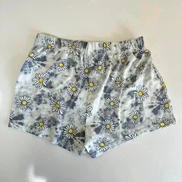 KIKIT Daisy Tye Dye Matching Shirt / Short Set Women's Size Large 90s Y2K - Picture 8 of 11